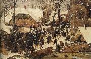 Pieter Bruegel Dr. Orient snow three weeks oil